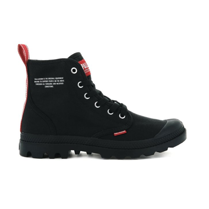 Dámské Boty Palladium Pampa Hi Dare Černé | CZ FCR-12B